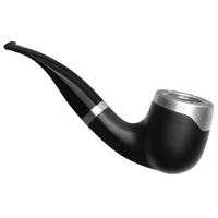 Misc. Estates Bentley Steel Work Smooth Bent Billiard (9mm) (Unsmoked)