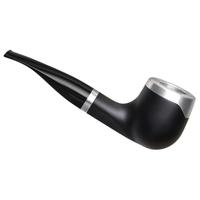 Misc. Estates Bentley Steel Work Smooth Bent Billiard (9mm) (Unsmoked)