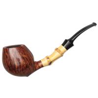 Misc. Estates Chris Asteriou Smooth Bent Egg with Bamboo (64/18) (2018) (Unsmoked)