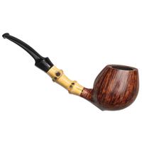 Misc. Estates Chris Asteriou Smooth Bent Egg with Bamboo (64/18) (2018) (Unsmoked)