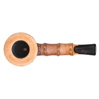 Misc. Estates Alexey Kharlamov Partially Sandblasted Pot with Faux Bamboo (Unsmoked)