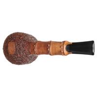 Misc. Estates Alexey Kharlamov Partially Sandblasted Pot with Faux Bamboo (Unsmoked)