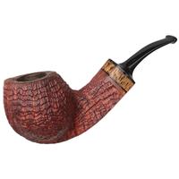Misc. Estates Grechukhin Sandblasted Bent Apple with Red Palm