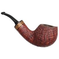 Misc. Estates Grechukhin Sandblasted Bent Apple with Red Palm