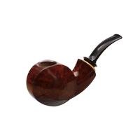 Misc. Estates Sam Cui Smooth Chubby Blowfish Reverse Calabash with Boxwood (2015) (Unsmoked)