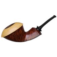 Misc. Estates Sabina Santos Smooth Double Calabash with Maple