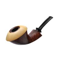 Misc. Estates Sabina Santos Smooth Double Calabash with Maple