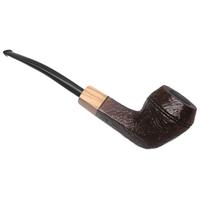 Misc. Estates HS Studio Sandblasted Bent Bulldog with Olivewood (Unsmoked)