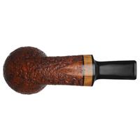 Misc. Estates Alexander Tupitsyn Partially Sandblasted Bent Apple  with Olivewood (Unsmoked)