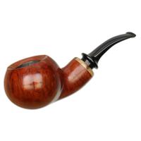 Misc. Estates HS Studio Smooth Tomato Reverse Calabash with Horn (7) (Unsmoked)