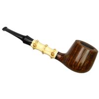 Misc. Estates Geiger Smooth Pot with Bamboo (Unsmoked)