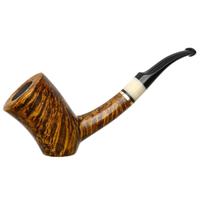 Misc. Estates Geiger Smooth Cherrywood with Brass and Horn (Unsmoked)