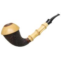Misc. Estates HS Studio Rusticated Calabash with Bamboo (Unsmoked)