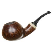 Misc. Estates Geiger Smooth Bent Apple with Horn (Yggdrasill) (Unsmoked)