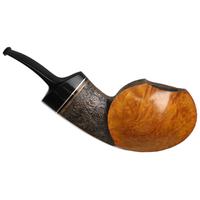 American Estates J. Alan Partially Sandblasted Blowfish with Silver (478) (2010) (Unsmoked)