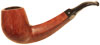 American Estates Elliot Nachwalter "Pipe Works" Smooth Bent Billiard (82)
