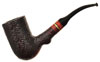 American Estates American Smoking Pipe Sandblasted Bent Dublin (MT) (6-90)