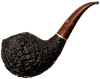 American Estates Larry Roush Bent Apple with Silver Band (L1) (1659) (2009) (Unsmoked)