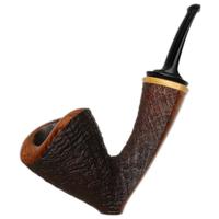 American Estates Jared Coles Partially Sandblasted Bent Dublin Sitter with Boxwood (1746) (2017)