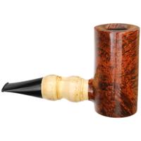 American Estates Cardinal House Hollingsworth Smooth Poker with Bamboo (E15) (Unsmoked)