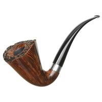 American Estates Cardinal House Hollingsworth Smooth Bent Dublin with Silver (E16) (Unsmoked)