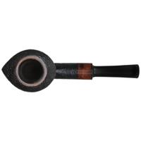 American Estates Ryan Alden Sandblasted Bent Dublin with Amboyna Burl (King of Clubs)