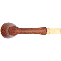 American Estates Pete Prevost Smooth Long Shank Sitter with Amboyna Burl and Bakelite (2016)