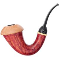 American Estates BriarWorks Light Smooth Magnetic Calabash with Natural Smooth Cap