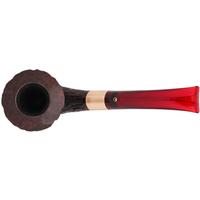 American Estates J.T. Cooke Sandblasted Calabash with Brass (Personal Pipe) (Unsmoked)