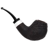 American Estates J. Alan Sandblasted Bent Egg with Silver (958) (Unsmoked)