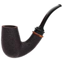 American Estates BriarWorks Neptune Dark Sandblasted Bent Billiard