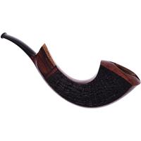 American Estates Jody Davis Partially Sandblasted Paneled Horn with Cocobolo (Abbott) (A) (27) (2008) (Unsmoked)