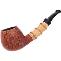 American Estates Ian Fisher Smooth Bent Apple with Bamboo (2024) (Unsmoked)
