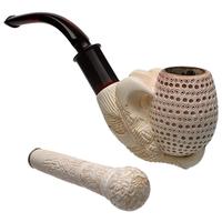 Turkish Estates M.D. Meerschaum Claw (with Tamper and Case)