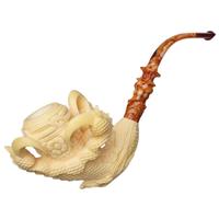 Turkish Estates Kudret Meerschaum Claw (with Tamper) (with Case) (Unsmoked)