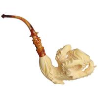 Turkish Estates Kudret Meerschaum Claw (with Tamper) (with Case) (Unsmoked)