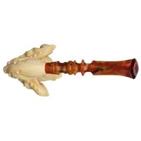 Turkish Estates Kudret Meerschaum Claw (with Tamper) (with Case) (Unsmoked)