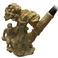 Turkish Estates Eyup Sabri Meerschaum Adam and Eve (with Case) (1982) (Unsmoked)