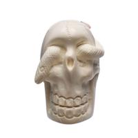 Turkish Estates Unknown Meerschaum Skull (with Case) (Unsmoked)
