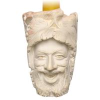 Turkish Estates Unknown Meerschaum Laughing Bacchus (with Case)