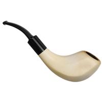 Turkish Estates IMP Meerschaum Smooth Paneled Scoop (with Case)
