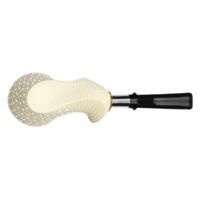 Turkish Estates IMP Meerschaum Extra Large Lattice Freehand with Silver (with Case) (Unsmoked)