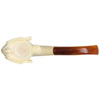 Turkish Estates Unknown Meerschaum Warrior Queen (with Case) (Unsmoked)