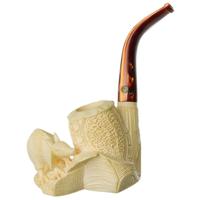 Turkish Estates CAO Meerschaum Carved Armadillo (with Case) (Unsmoked)