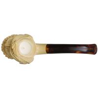 Turkish Estates Paykoc Meerschaum Man with Hat (with Case) (Unsmoked)