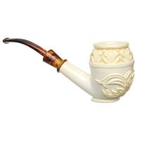 Turkish Estates SMS Meerschaum Carved Vase (with Case) (Unsmoked)