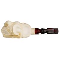 Turkish Estates Salim Meerschaum Wizard (with Case) (Unsmoked)