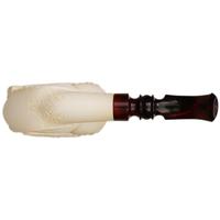 Turkish Estates Salim Meerschaum Wizard (with Case) (Unsmoked)