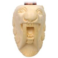 Turkish Estates Servi Meerschaum Saber Tooth Cat (with Case) (Unsmoked)