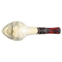 Turkish Estates SMS/Salim Meerschaum Lion (with Case)